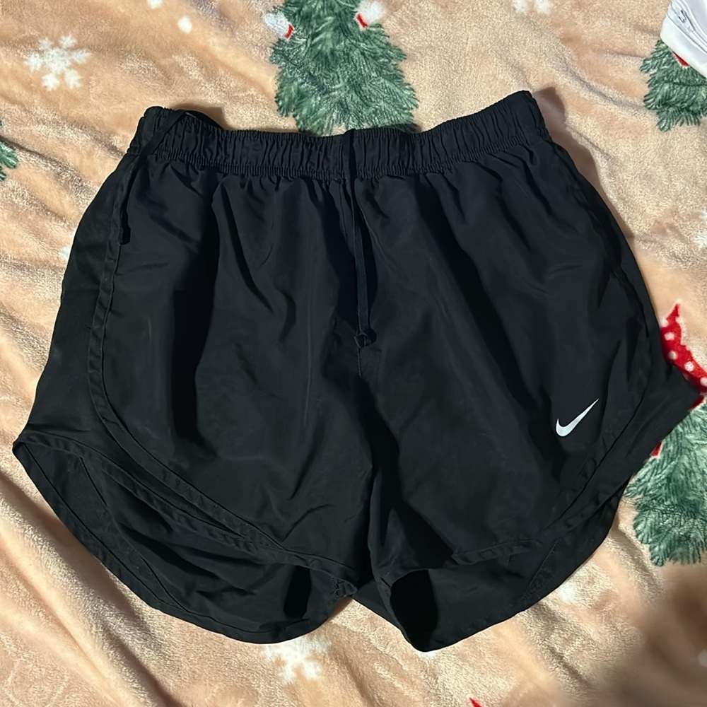 Nike Athletic Running Shorts with inside pocket & adjustable waist!! Size: L